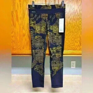 Lole NWT Black and‎ Gold leggings size small